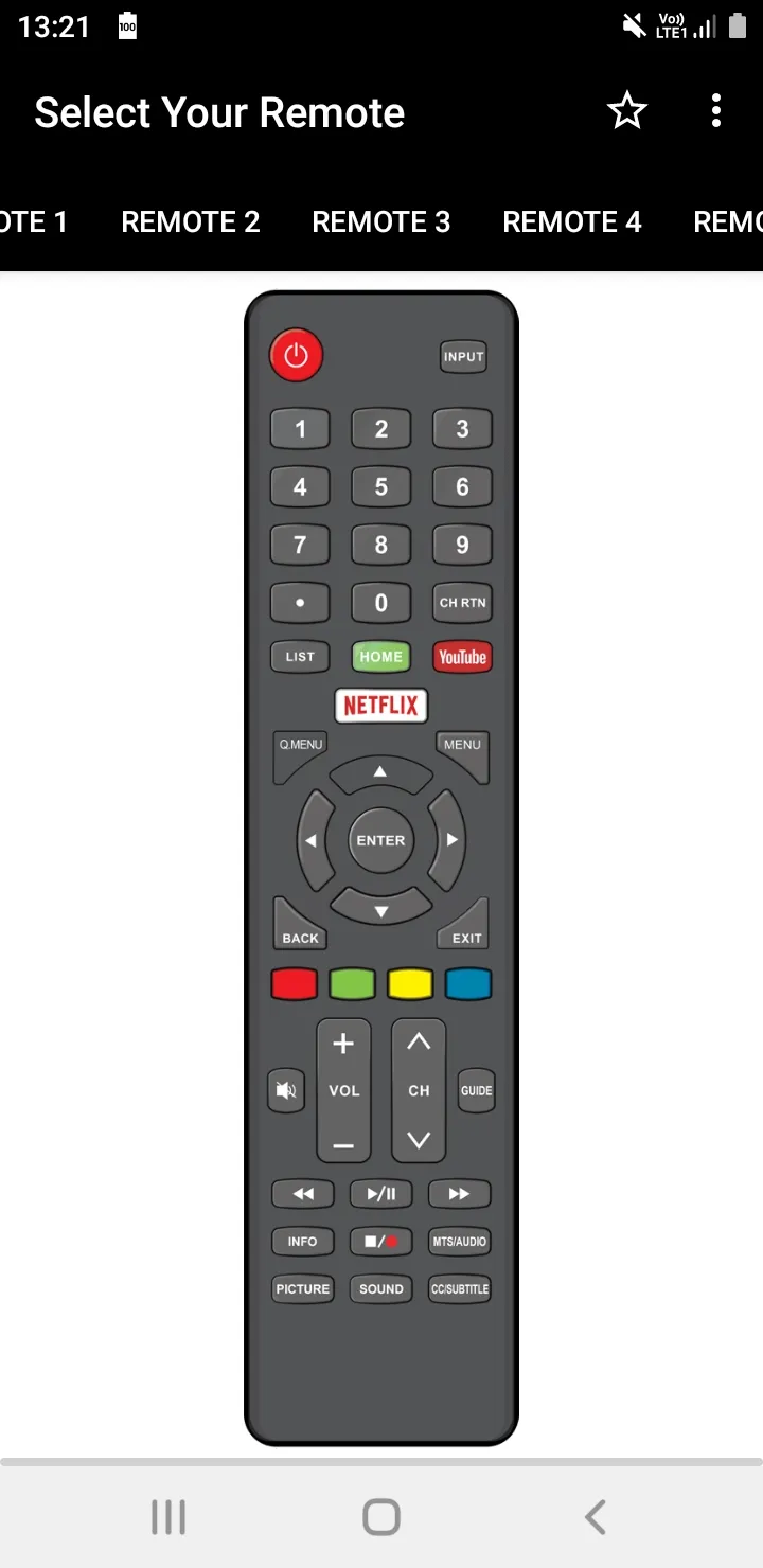 Prima TV Remote | Indus Appstore | Screenshot