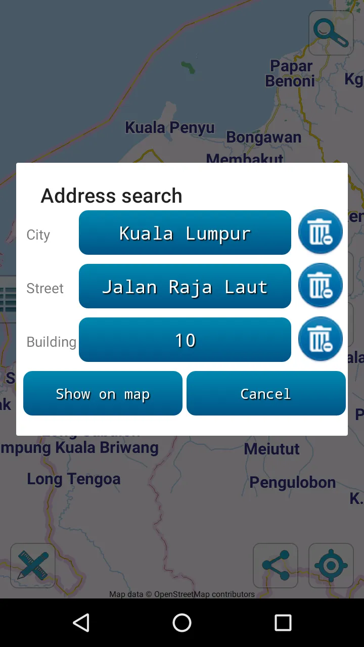 Map of Malaysia offline | Indus Appstore | Screenshot