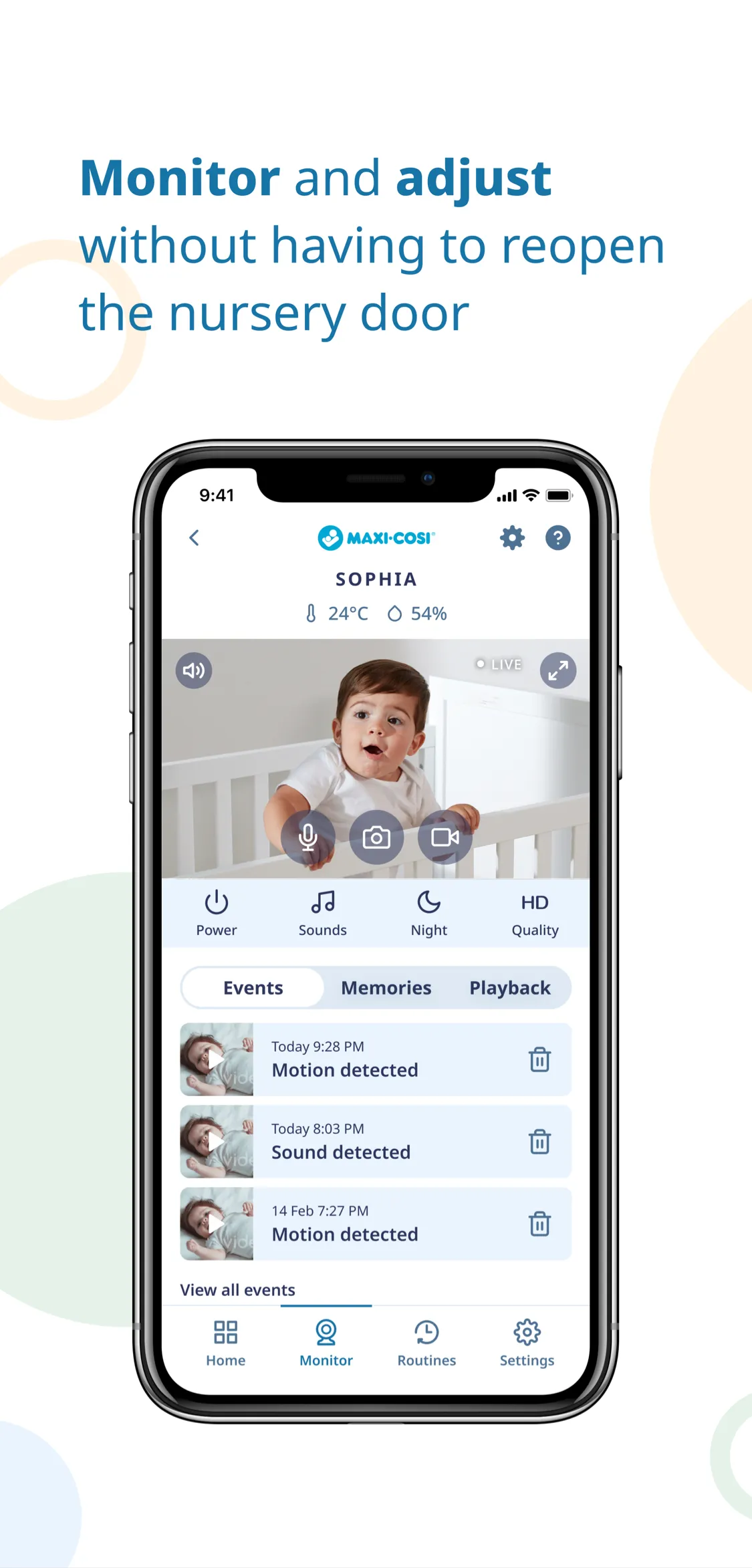 Maxi-Cosi Connected Home | Indus Appstore | Screenshot