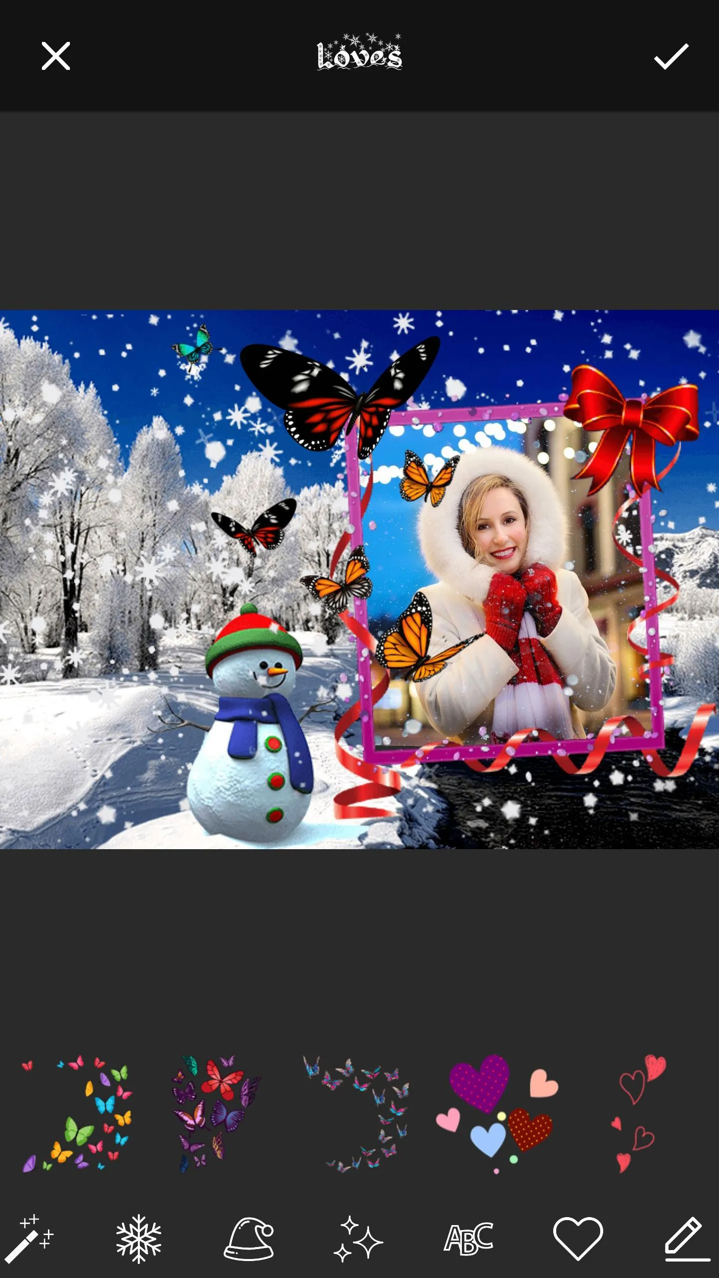 Winter Frames for Pictures | Indus Appstore | Screenshot