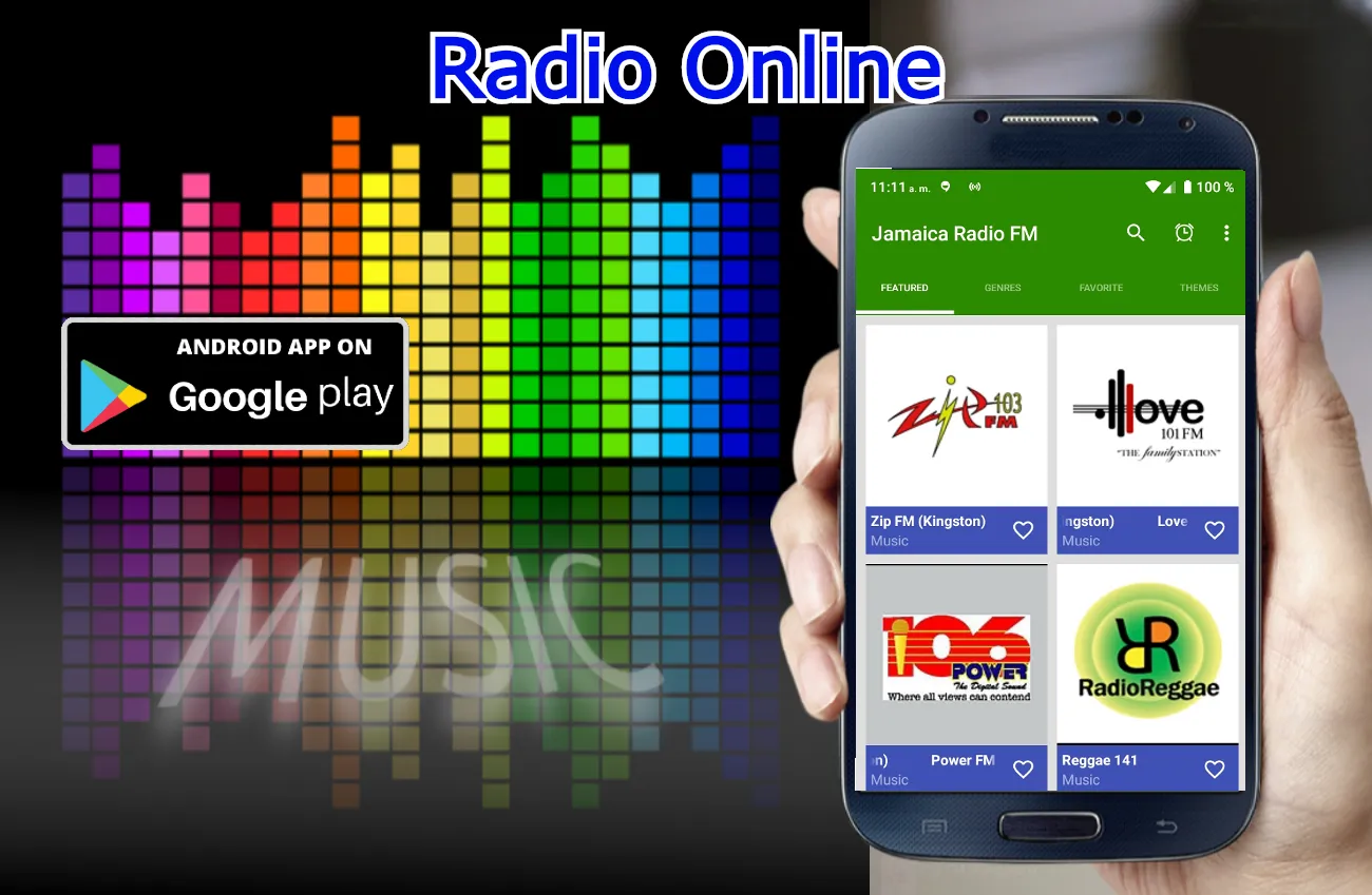 Jamaica Radio FM Stations | Indus Appstore | Screenshot