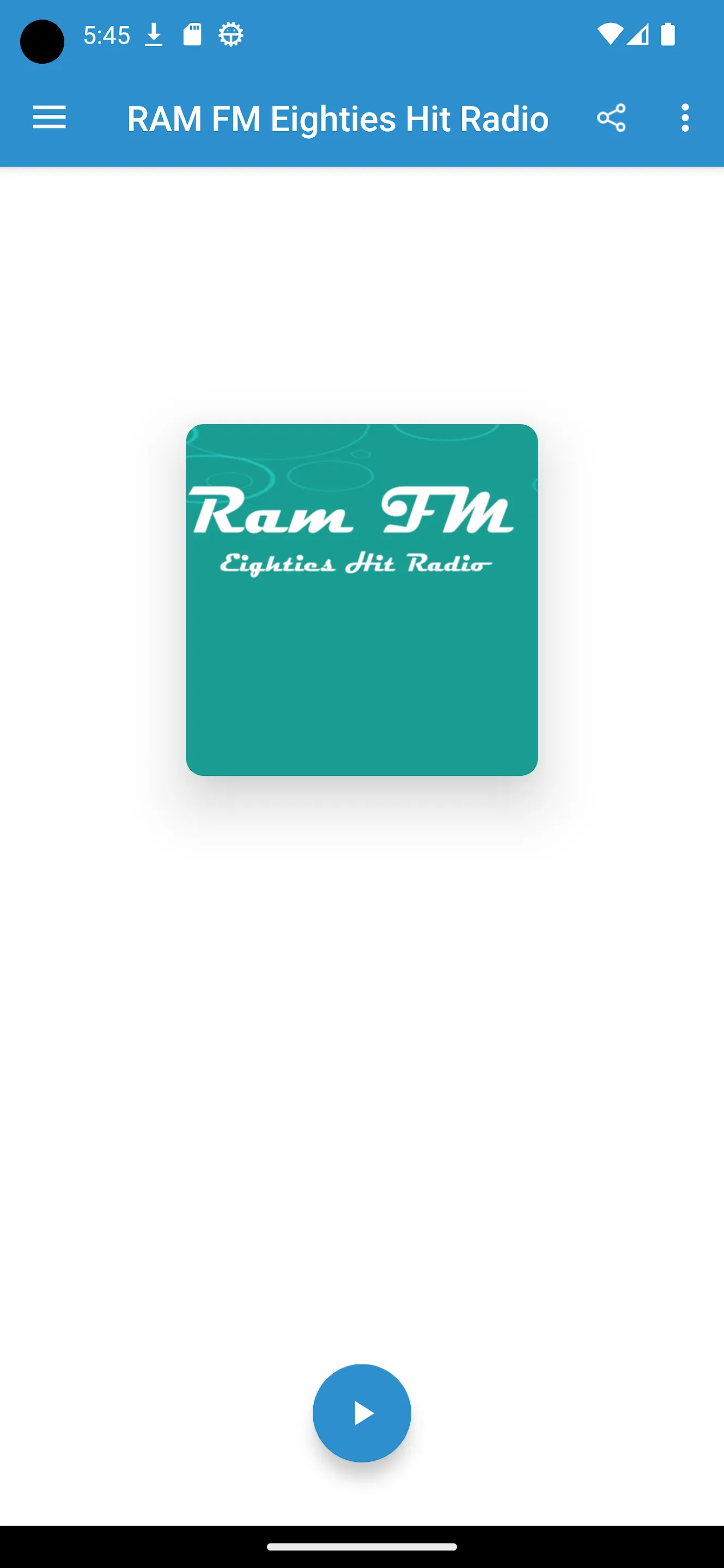 RAM FM Eighties Hit Radio | Indus Appstore | Screenshot