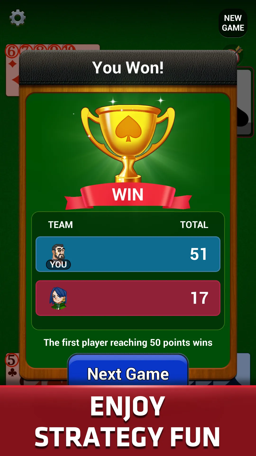 Gin Rummy: Classic Card Game | Indus Appstore | Screenshot