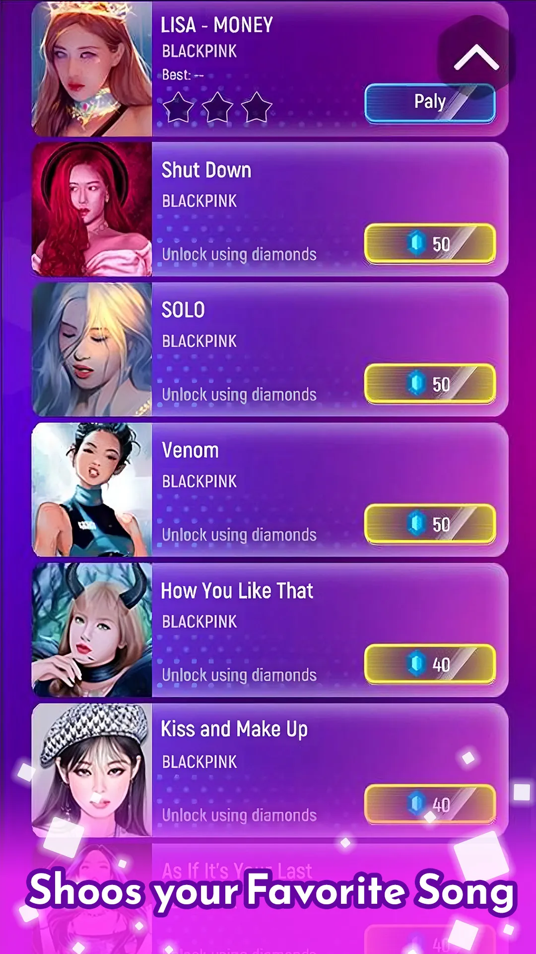 BLACKPINK Tiles KPOP : EDM Hop | Indus Appstore | Screenshot