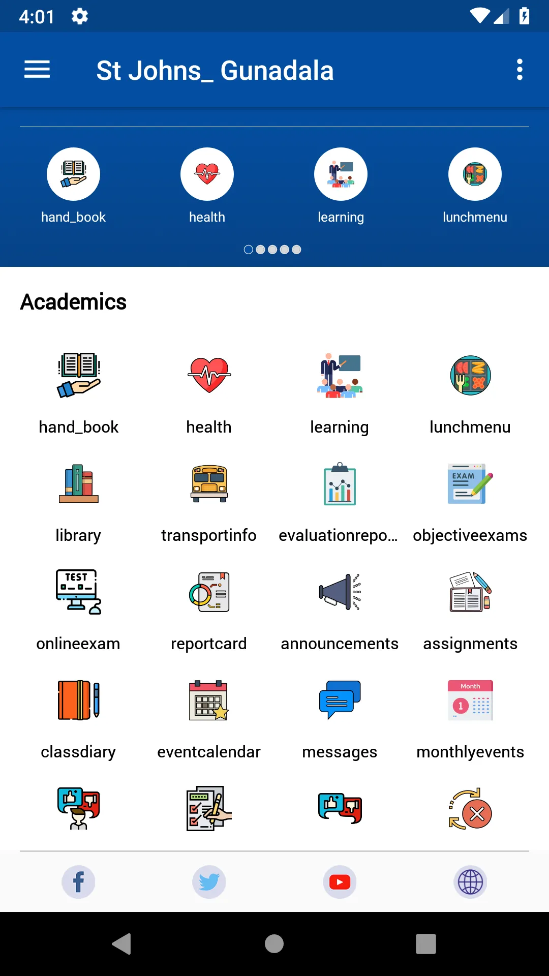 St.John's E.M High School | Indus Appstore | Screenshot