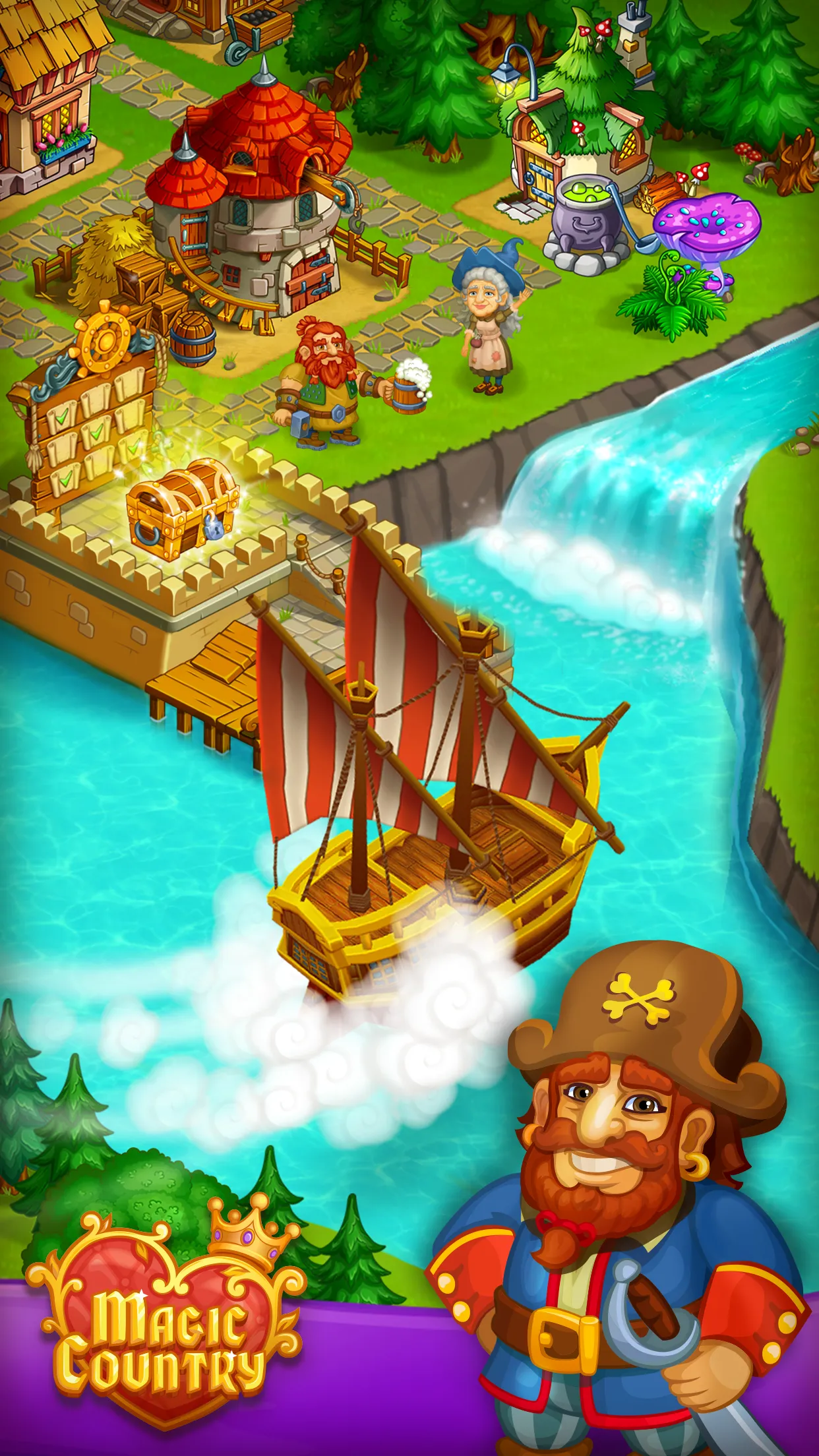 Magic Country: fairy farm and  | Indus Appstore | Screenshot