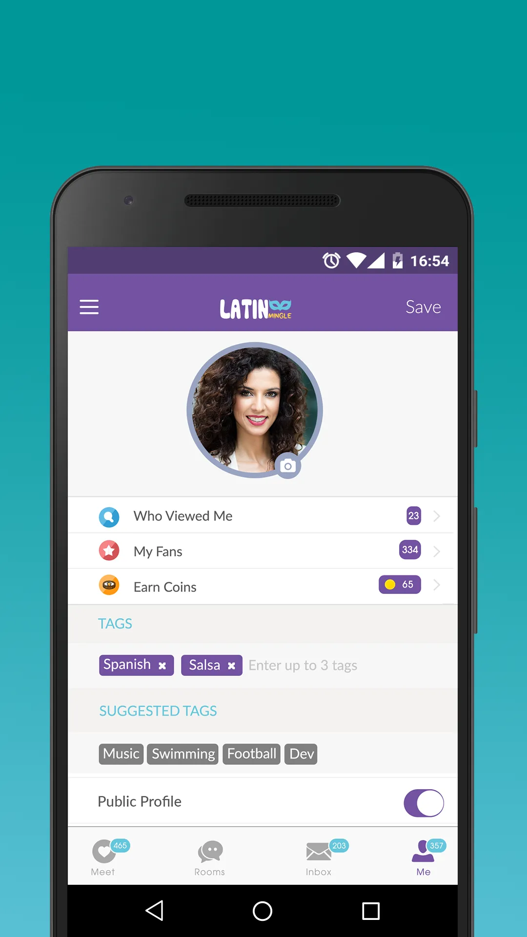 Latin Mingle: Chat, Meet, Date | Indus Appstore | Screenshot