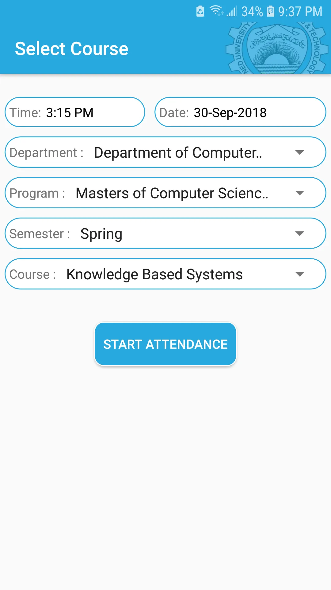 NED Attendance Manager | Indus Appstore | Screenshot