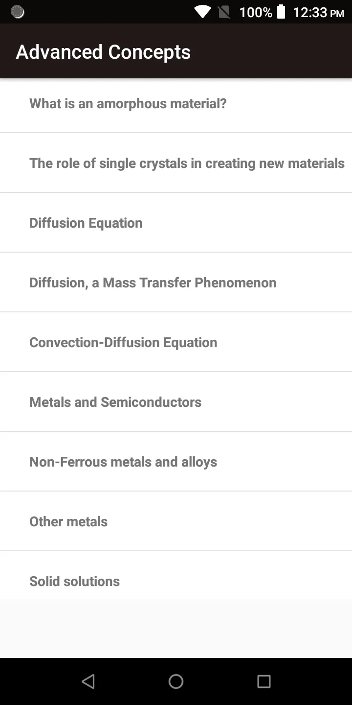 Material Science | Indus Appstore | Screenshot