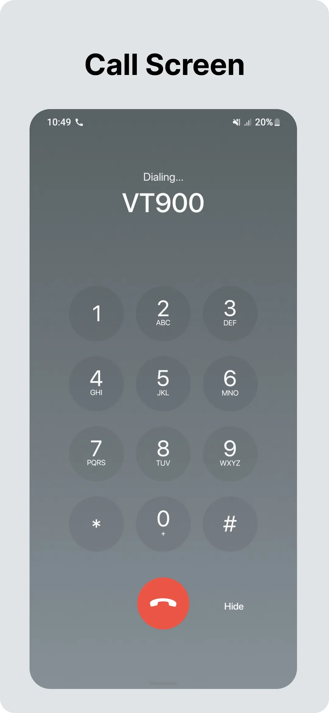 Phone - Dialer & iCall Screen | Indus Appstore | Screenshot