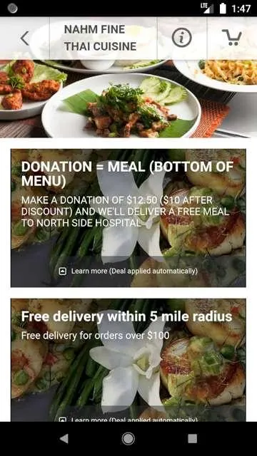 Nahm Fine Thai Cuisine | Indus Appstore | Screenshot