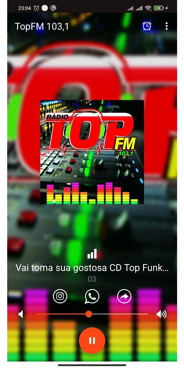 Top FM 103,1 - Lago da Pedra / | Indus Appstore | Screenshot