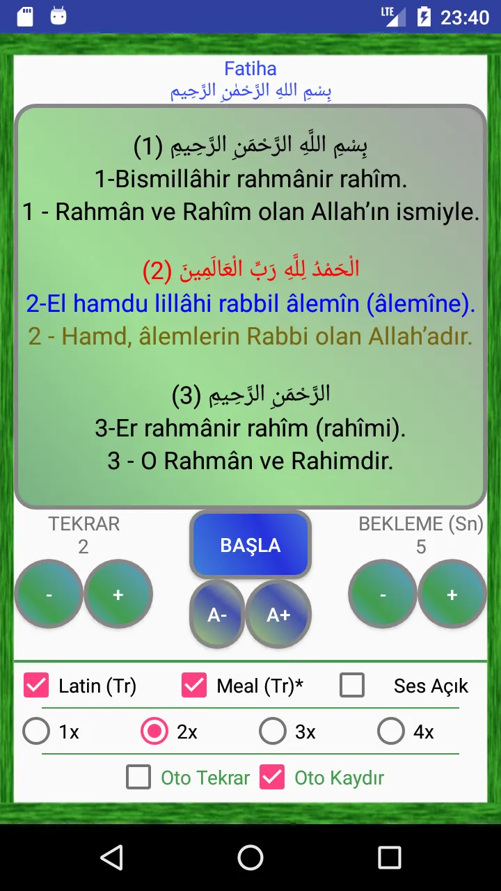 Namaz Sure ve Duaları Ezberle | Indus Appstore | Screenshot