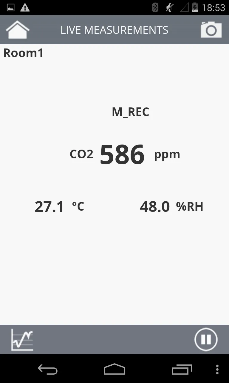 Logger CO2 / T°C/HR - C.A 1510 | Indus Appstore | Screenshot