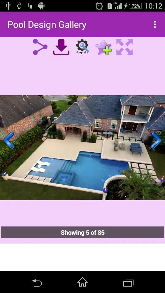 Pool Designs Gallery | Indus Appstore | Screenshot