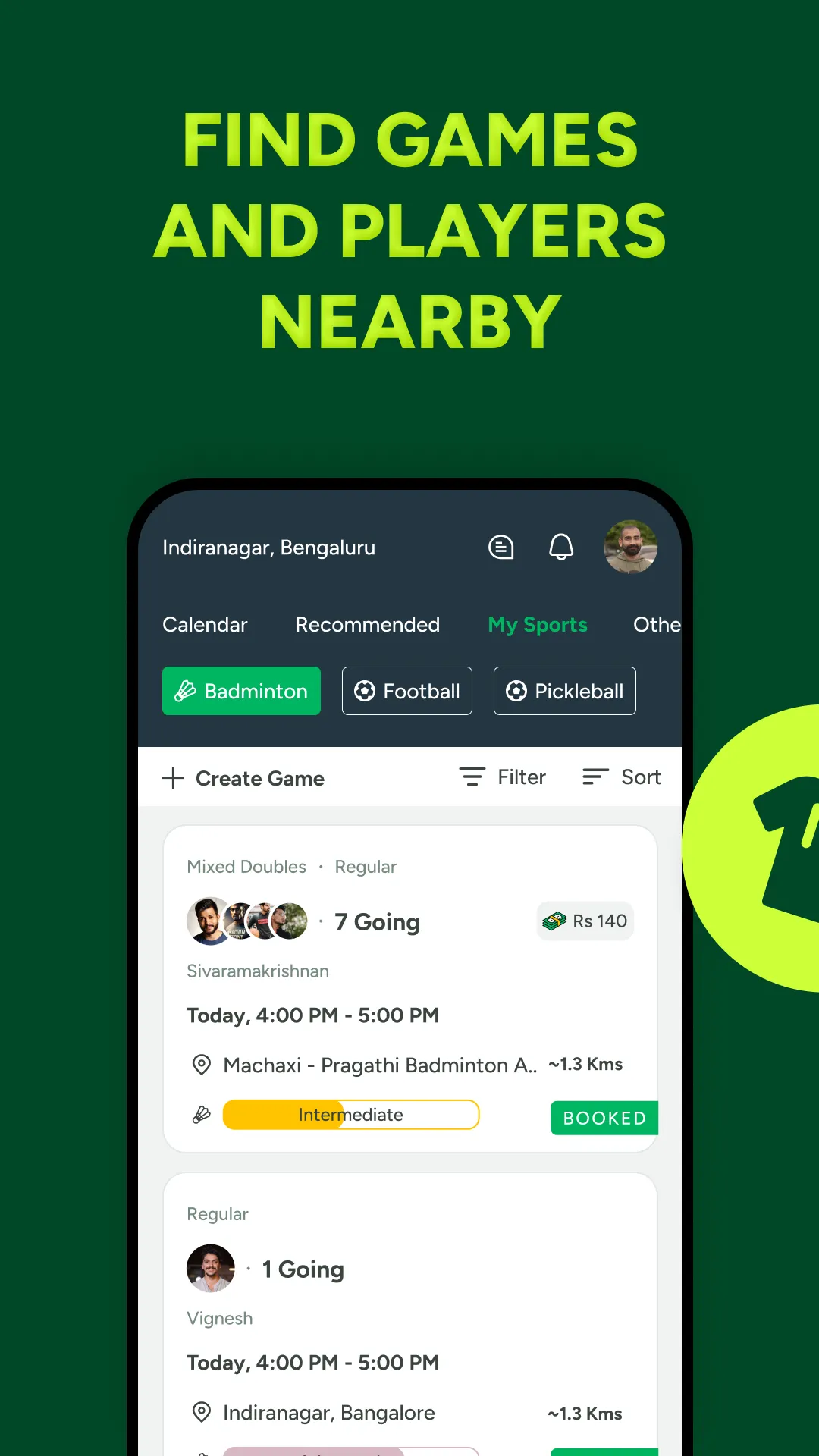 Playo:Play Sports, Book Venues | Indus Appstore | Screenshot