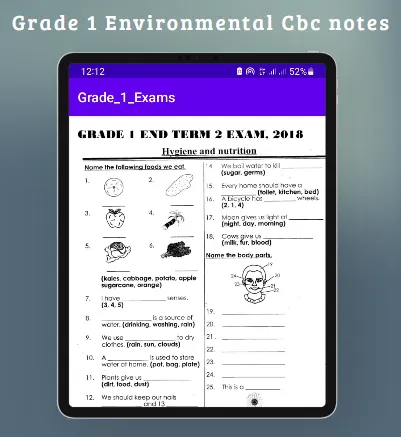 Grade 1: environment studies | Indus Appstore | Screenshot