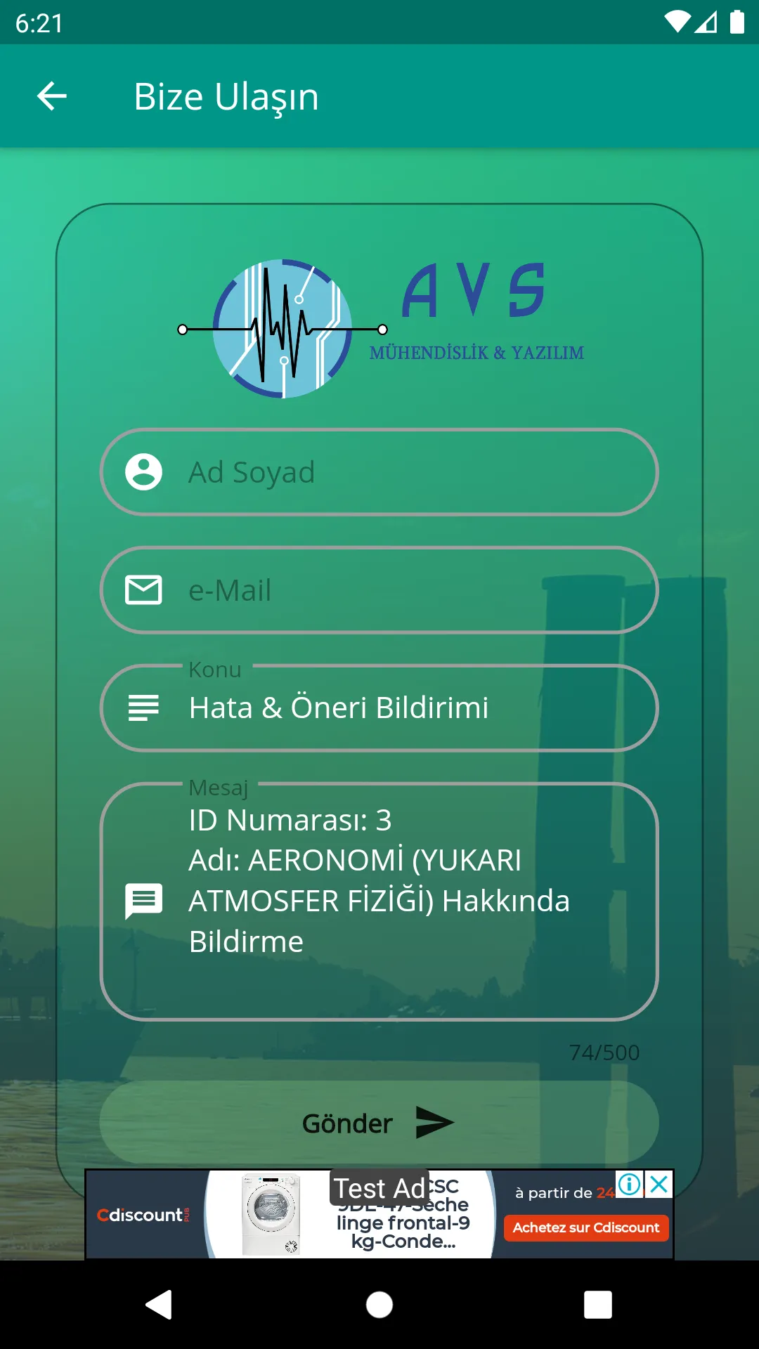 AVSENG Yer Bilimleri Sözlüğü | Indus Appstore | Screenshot