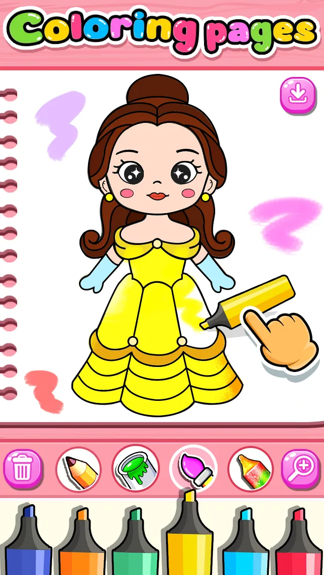 Toddler Coloring Book | Indus Appstore | Screenshot