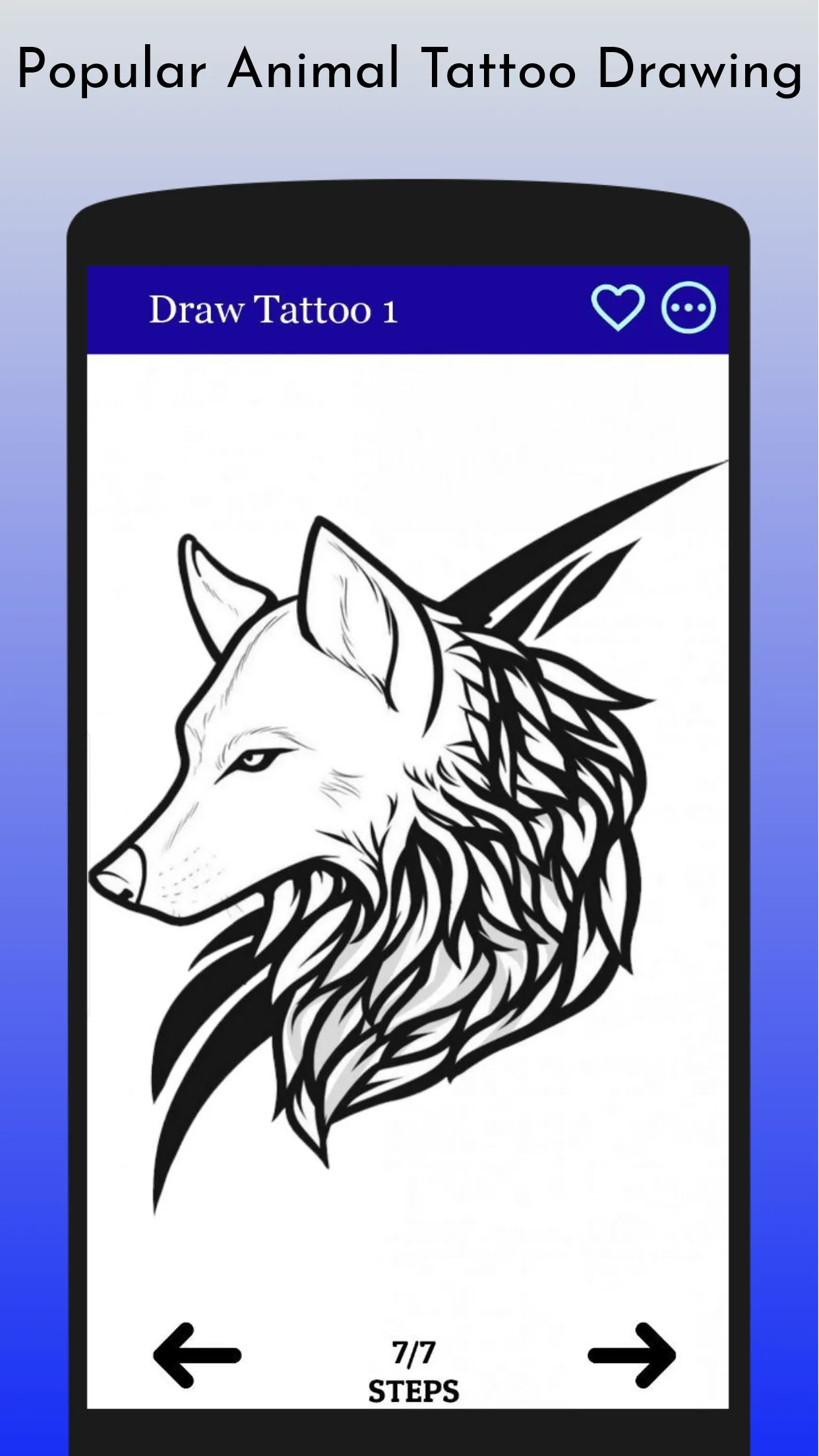 How to Draw Animal Tattoo Easy | Indus Appstore | Screenshot