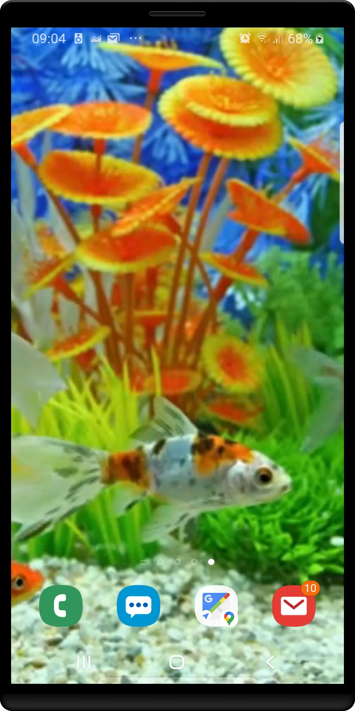 Aquarium Live Wallpaper | Indus Appstore | Screenshot