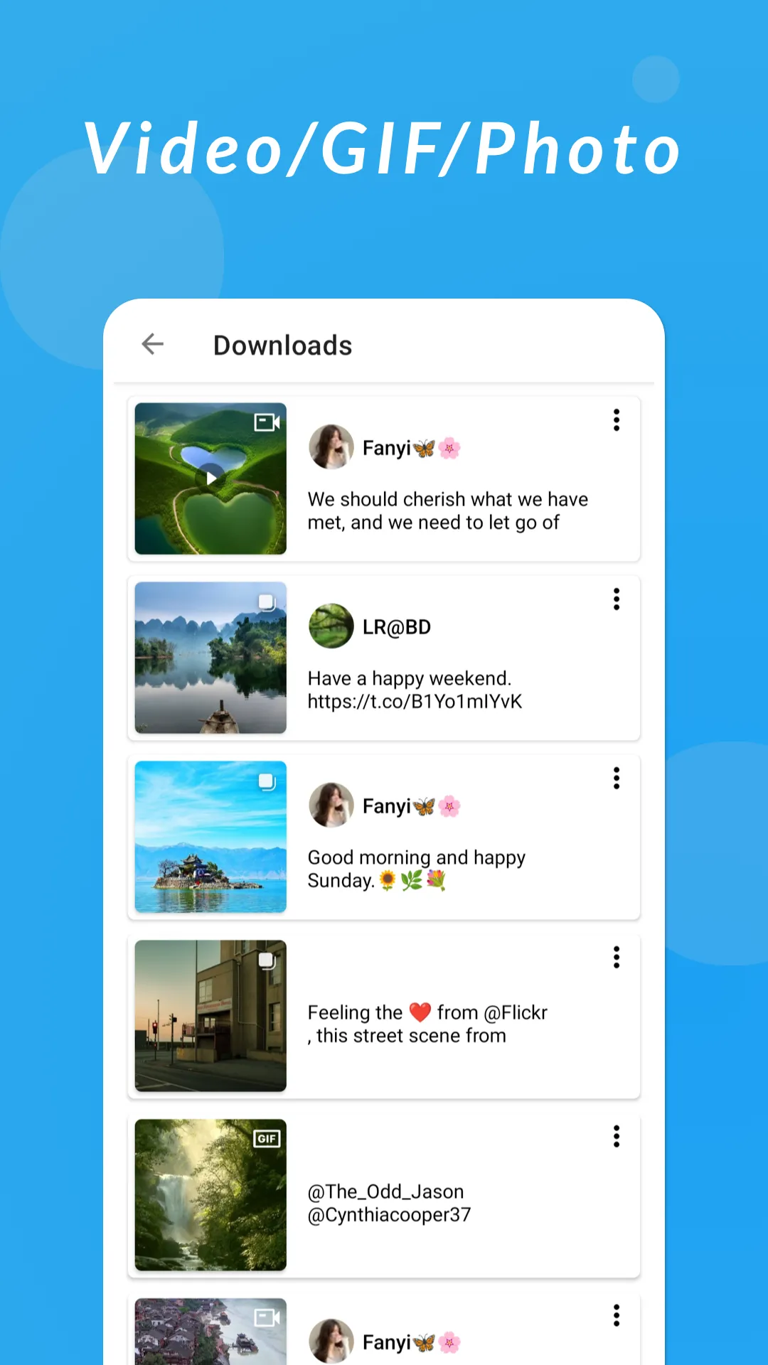 Download Twitter Videos - GIF | Indus Appstore | Screenshot