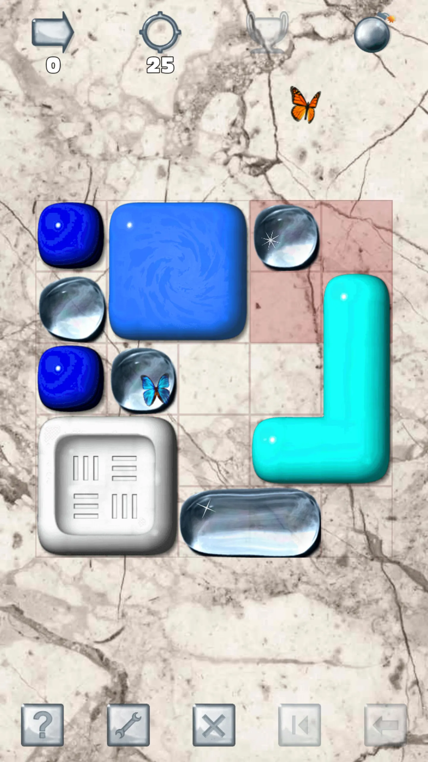 Sticky Blocks Sliding Puzzle | Indus Appstore | Screenshot