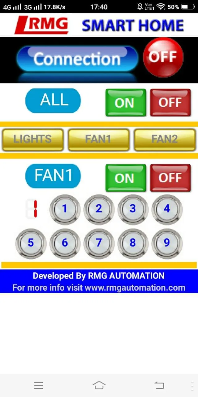 RMG Bluetooth Smart Switch for | Indus Appstore | Screenshot