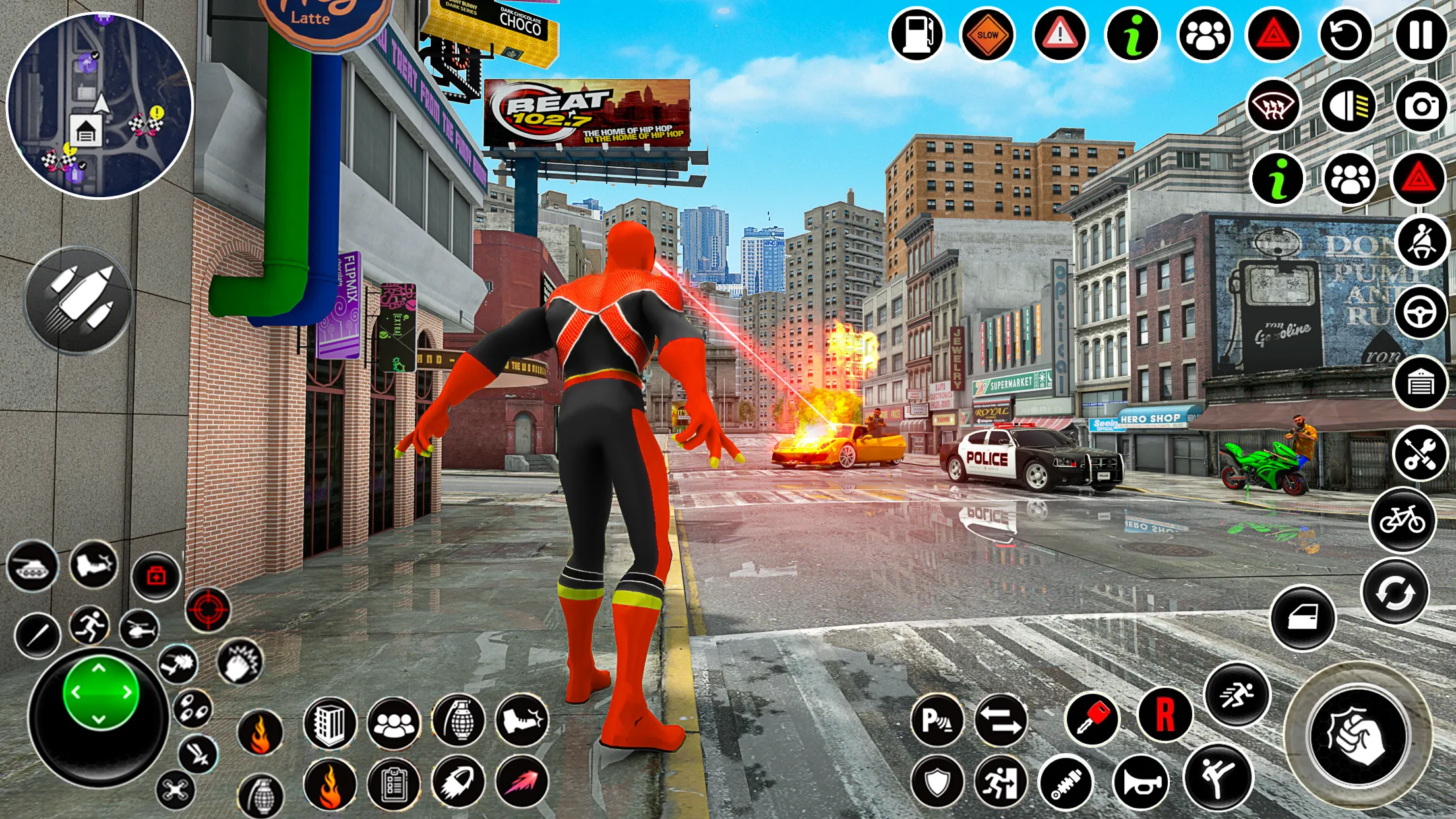 Crime Rope Hero City Gangster | Indus Appstore | Screenshot