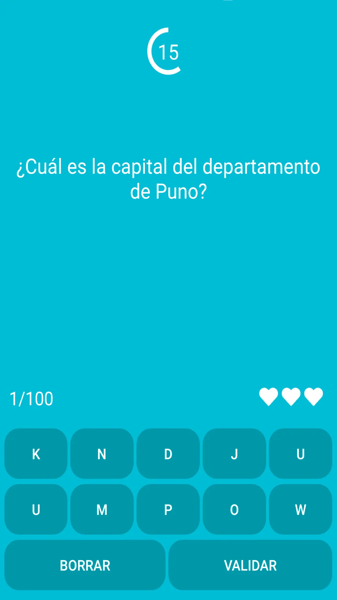 Test: ¿Cuánto sabes de Perú? | Indus Appstore | Screenshot