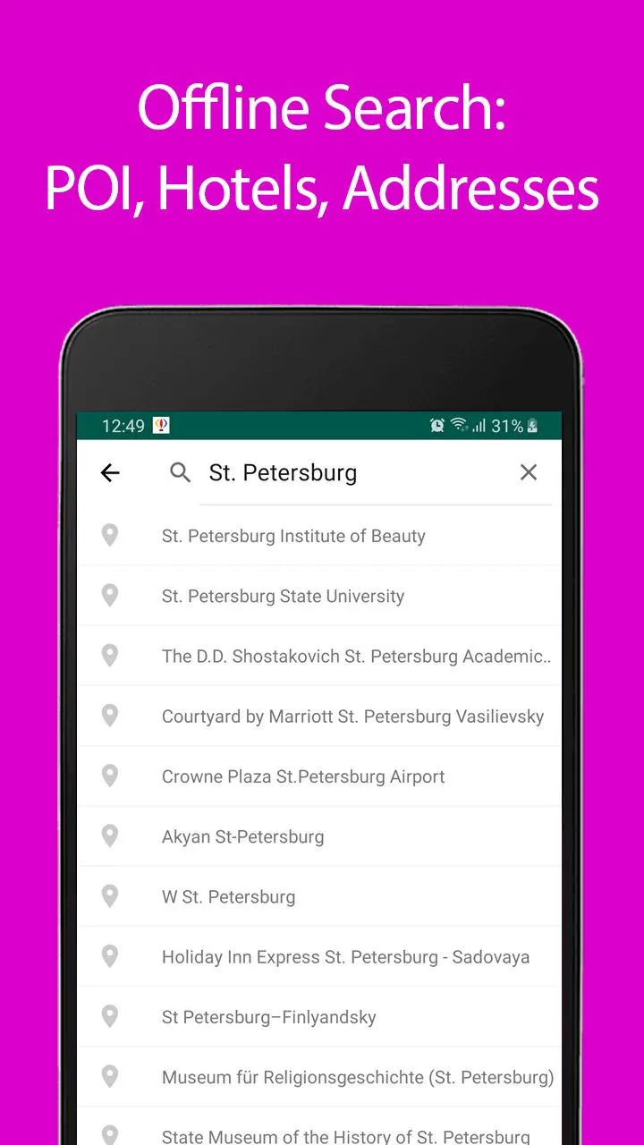 St. Petersburg Offline Map and | Indus Appstore | Screenshot