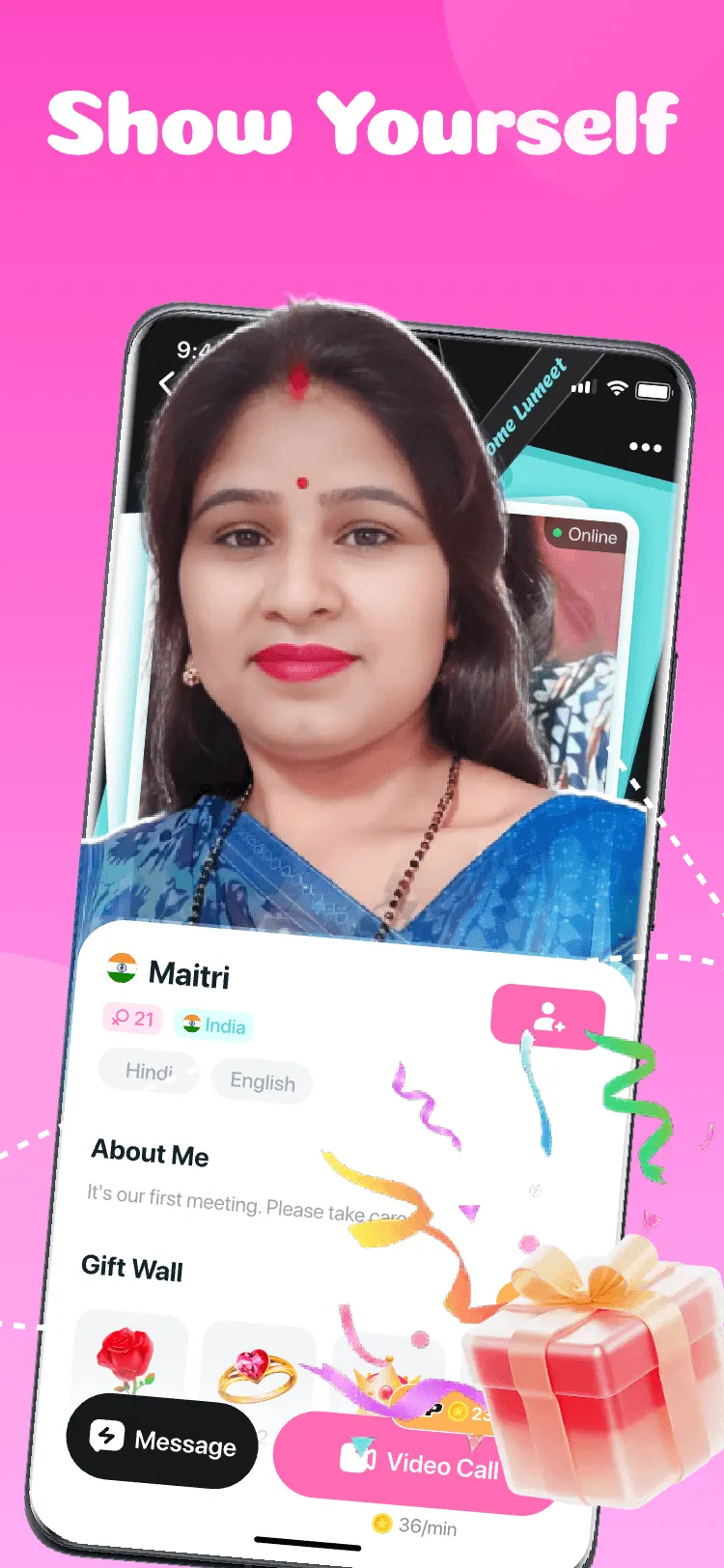 Lumeet Pro — Online Video Call | Indus Appstore | Screenshot