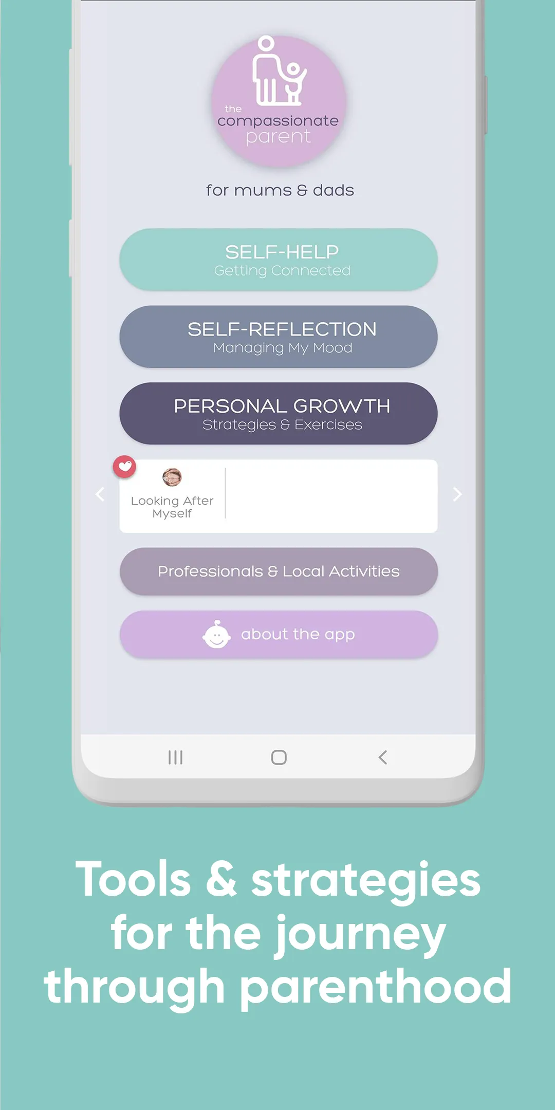 Compassionate Parent Wellbeing | Indus Appstore | Screenshot