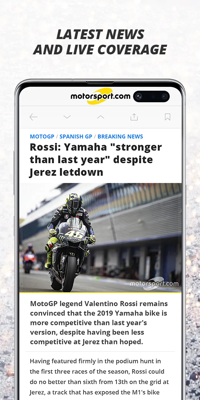 Motorsport.com | Indus Appstore | Screenshot