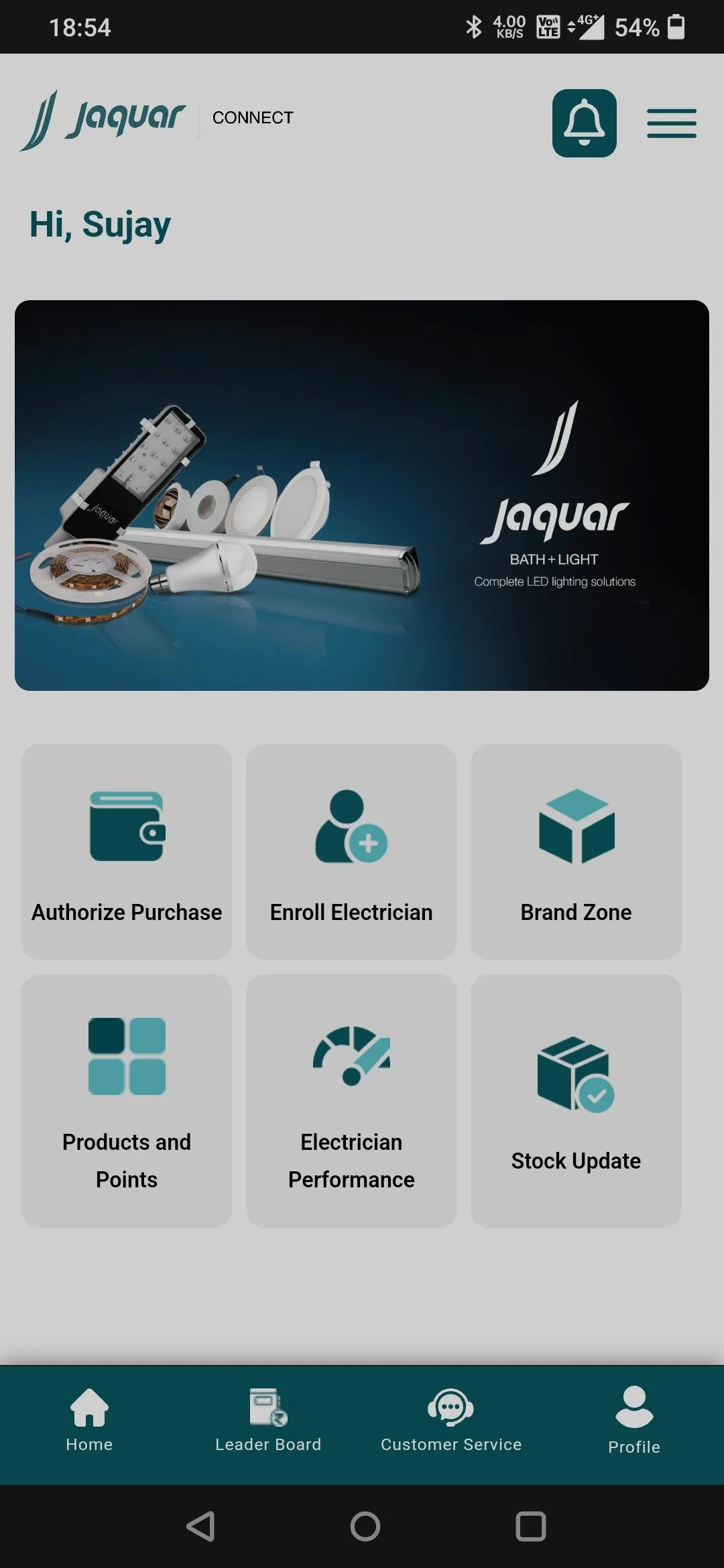 Jaquar Connect | Indus Appstore | Screenshot