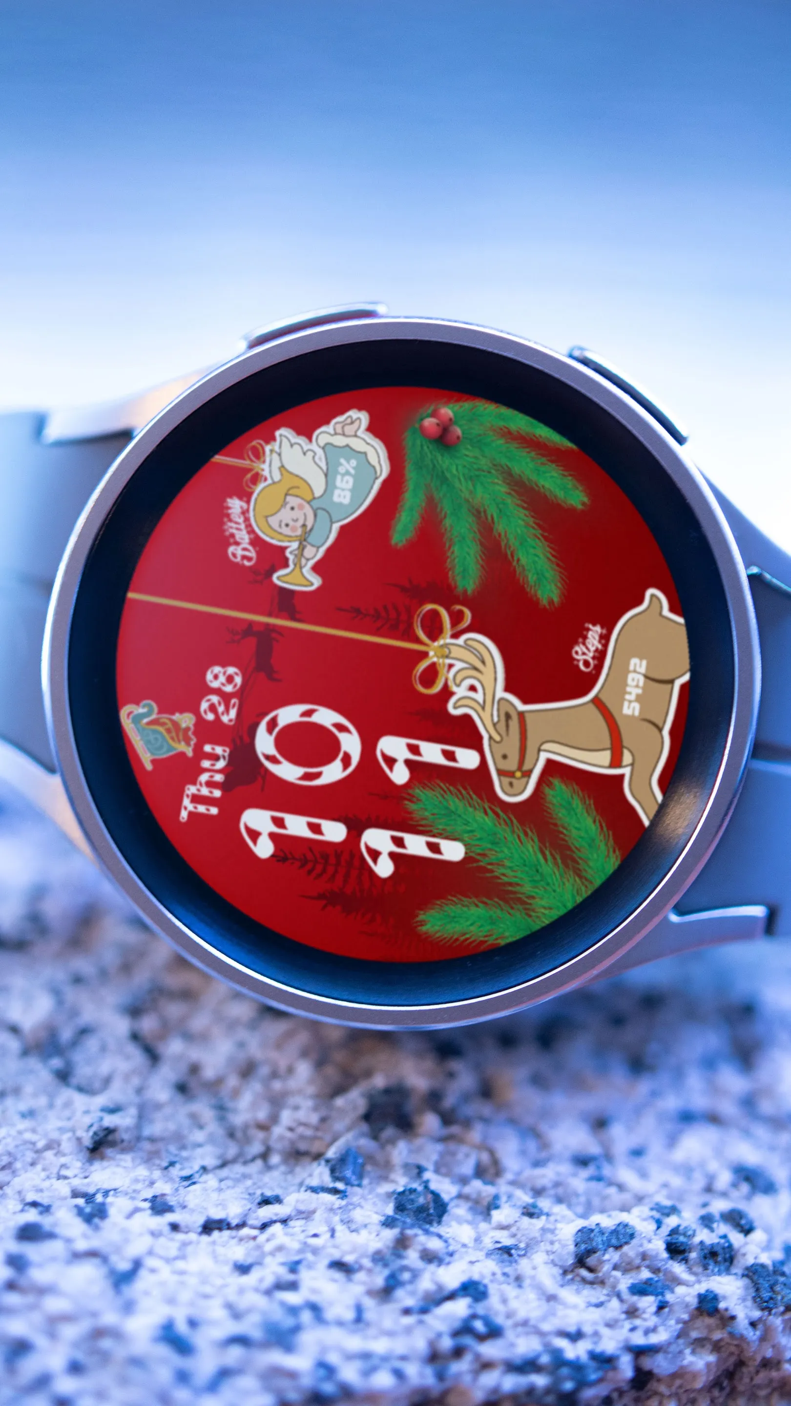 Winter Wonderland Watch Face | Indus Appstore | Screenshot