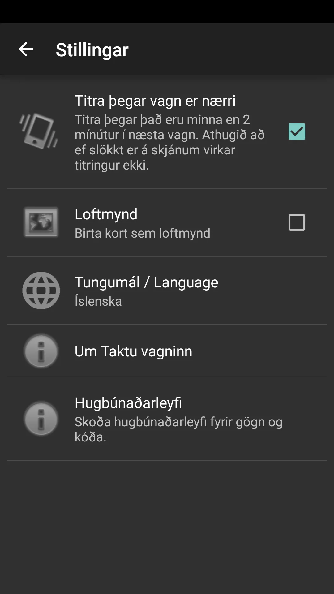 Taktu vagninn | Indus Appstore | Screenshot