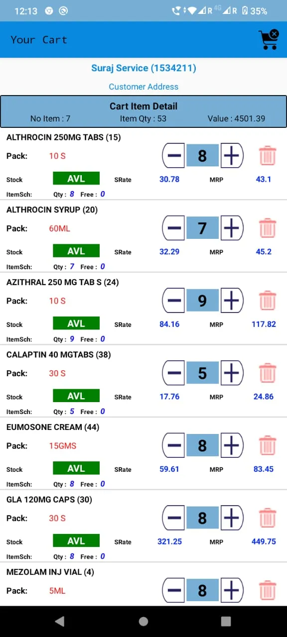 Meher Retail Order | Indus Appstore | Screenshot