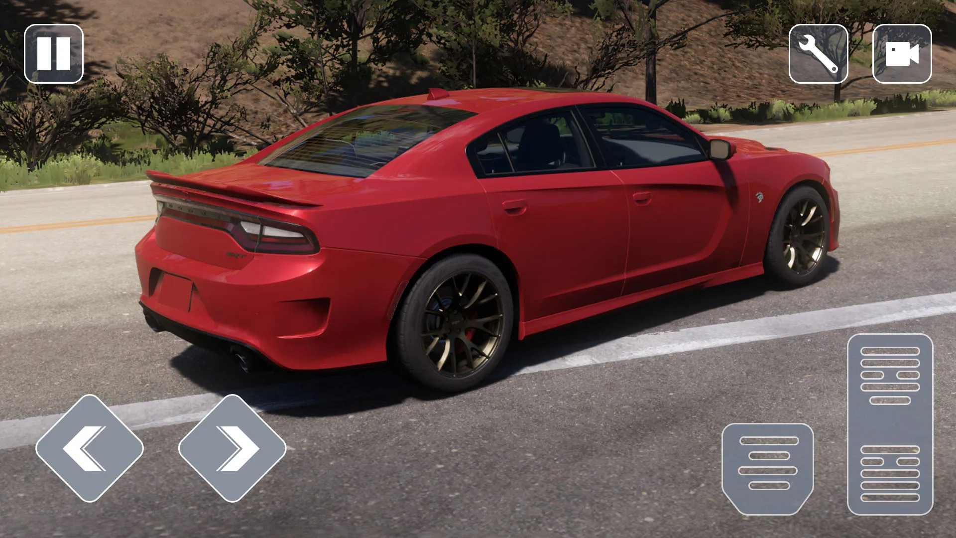 Driving Dodge Charger Race Car | Indus Appstore | Screenshot