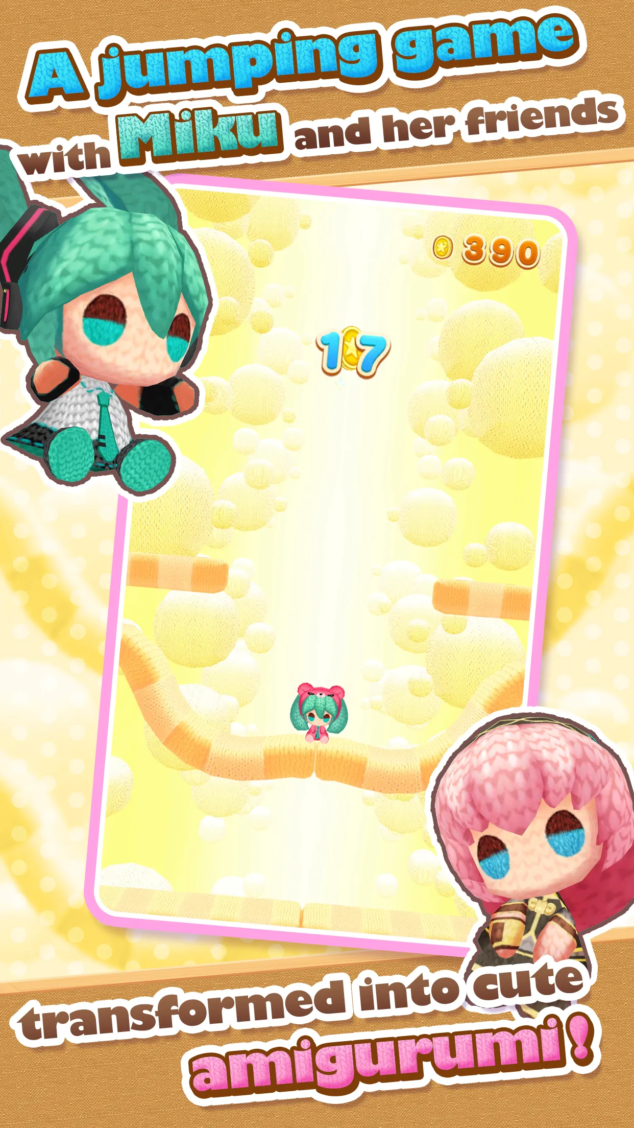 Hatsune Miku Amiguru Jump | Indus Appstore | Screenshot