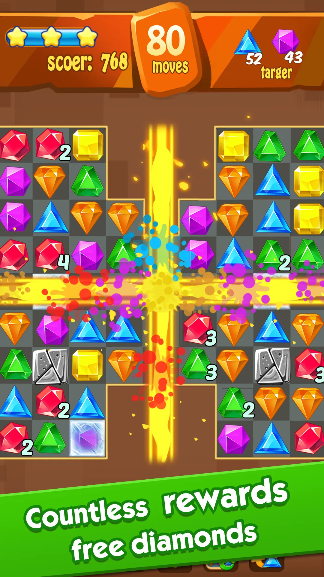 Jewels Classic - Crush Jewels | Indus Appstore | Screenshot