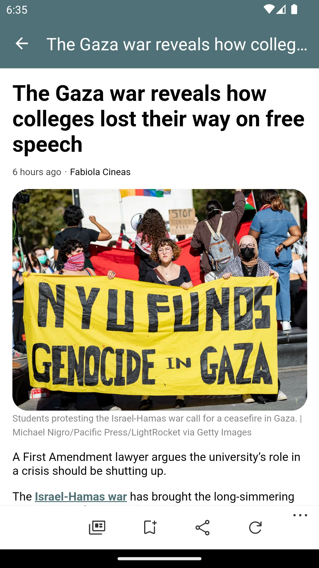 Vox Headlines | Indus Appstore | Screenshot