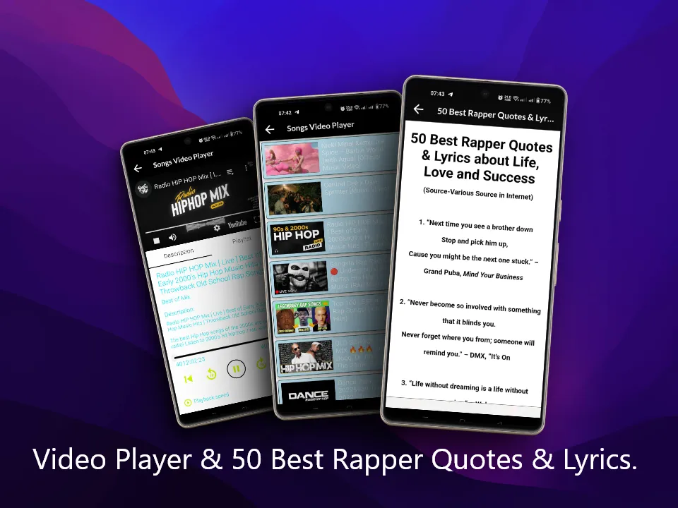 Rap Songs  Hip hop Songs Radio | Indus Appstore | Screenshot