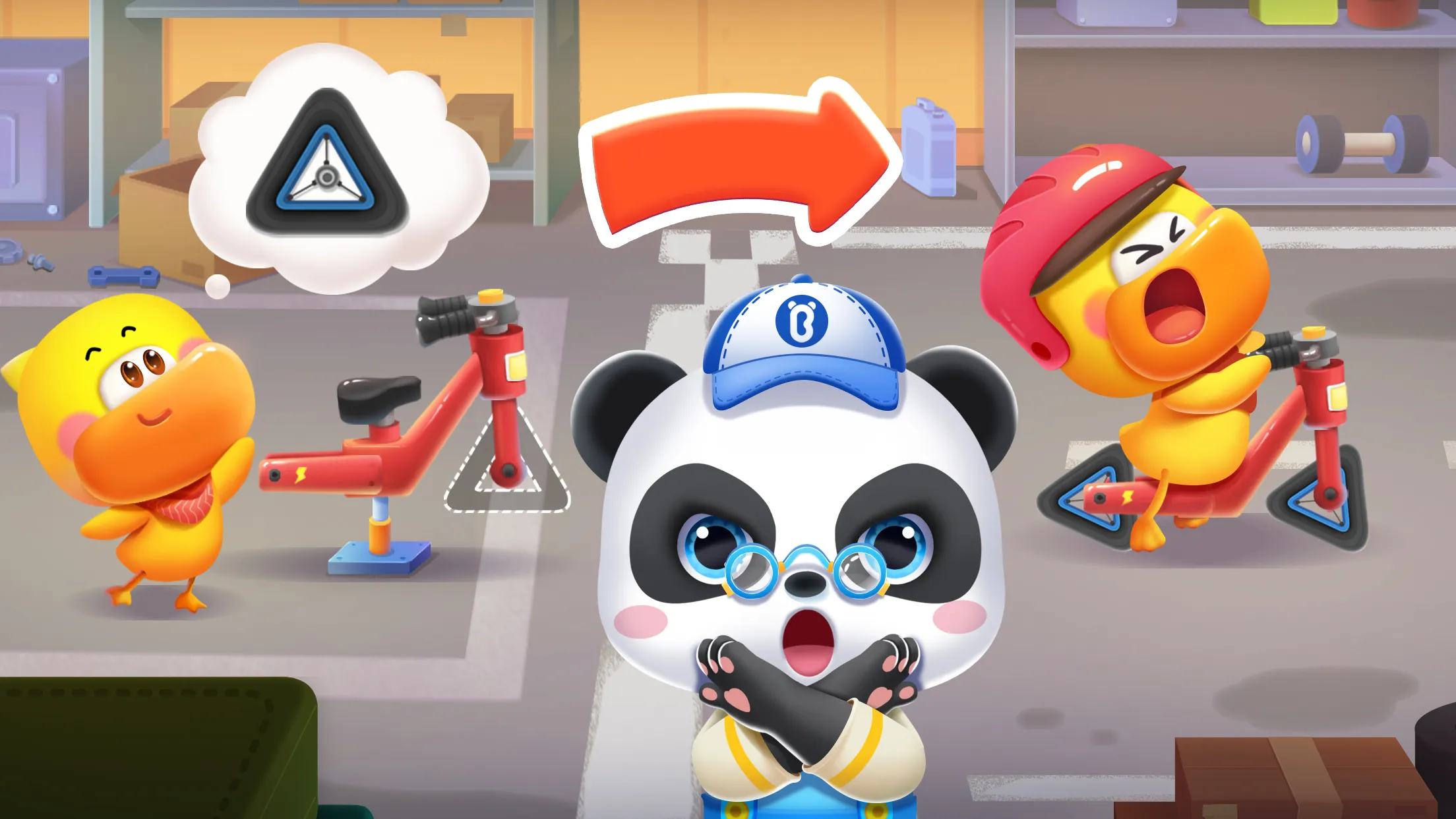Baby Panda's Kids School | Indus Appstore | Screenshot