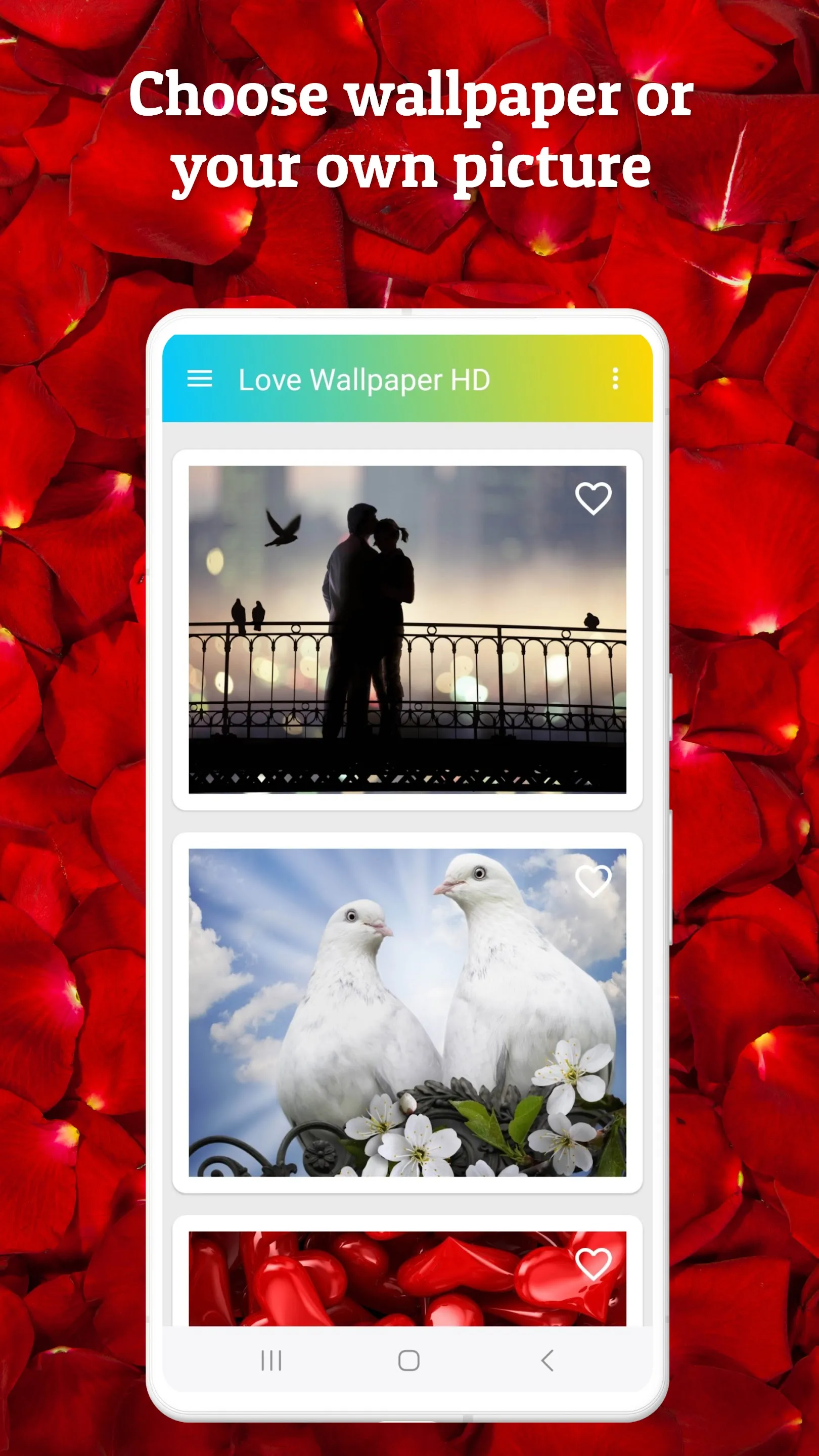 Love Wallpaper HD | Indus Appstore | Screenshot