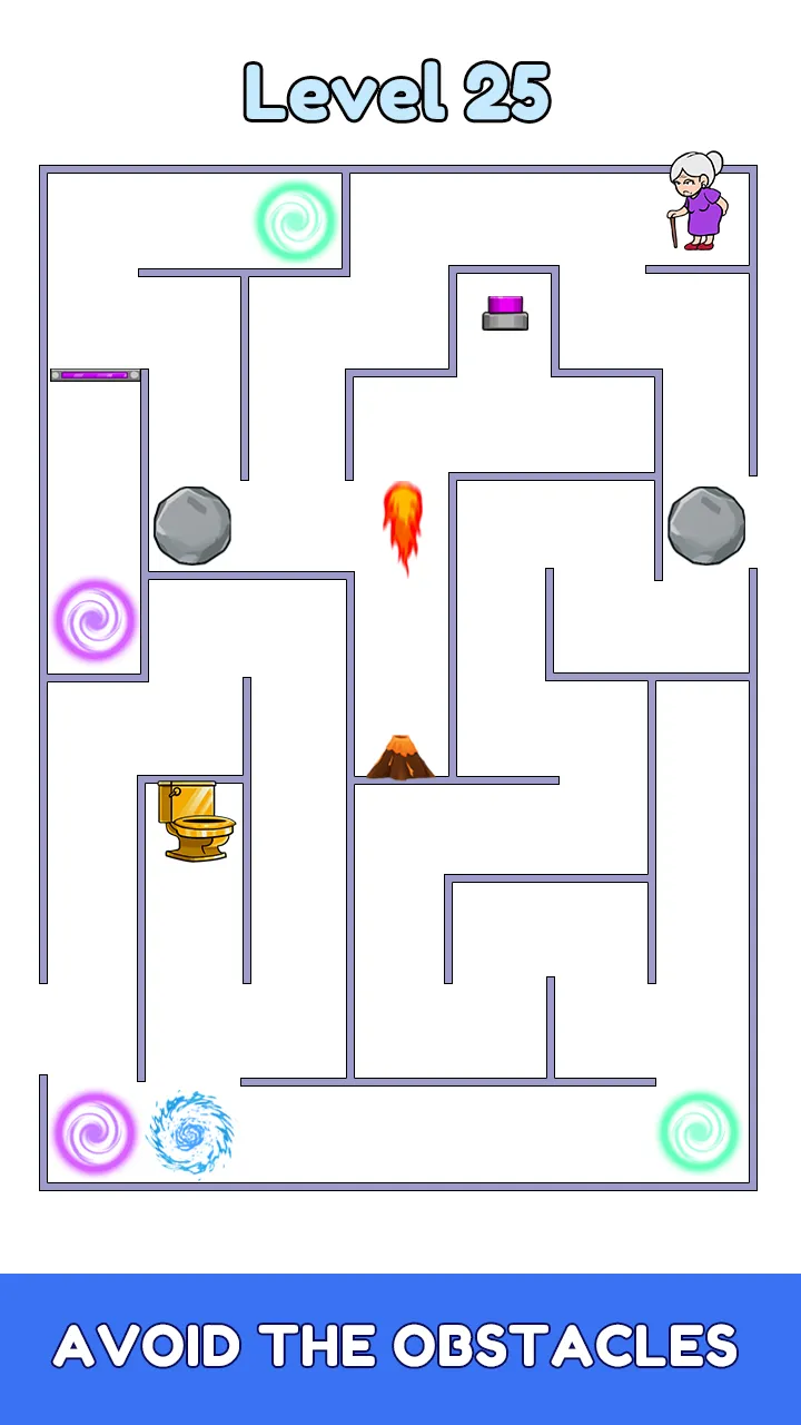 Maze Escape: Toilet Rush | Indus Appstore | Screenshot