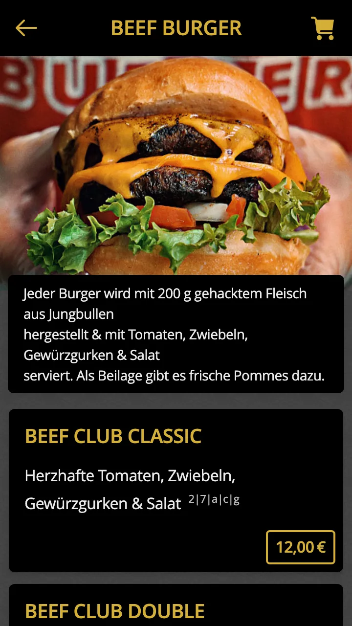 Beef Club Bitburg | Indus Appstore | Screenshot