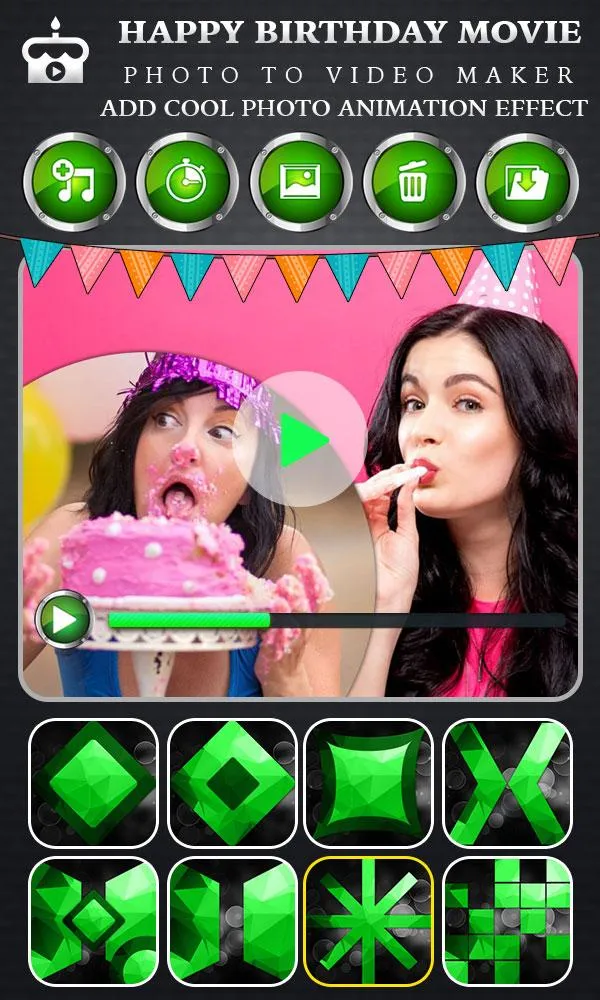 Birthday Video Maker with Song | Indus Appstore | Screenshot