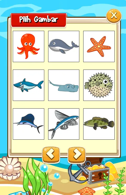 Game Anak Edukasi Hewan Laut | Indus Appstore | Screenshot