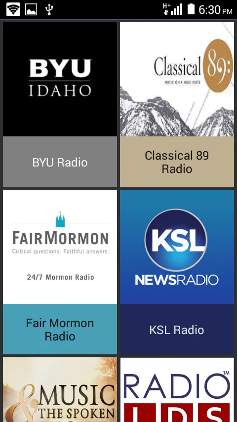 LDS Radio Mormon Channel | Indus Appstore | Screenshot